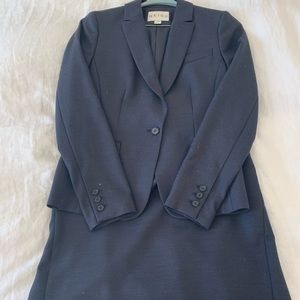 REISS - Navy 2-Piece Skirt Suit